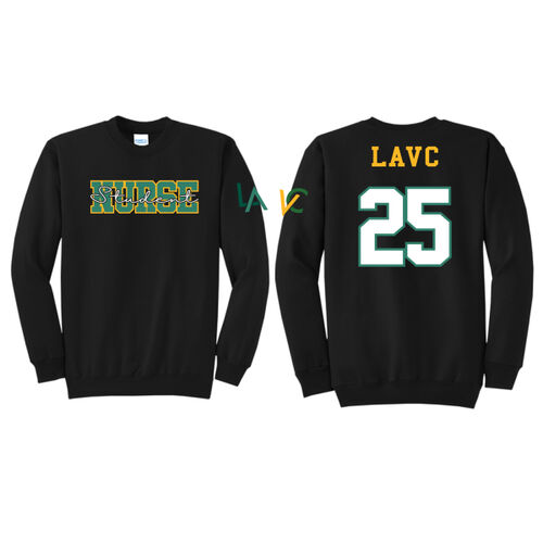LAVC Yearly Nursing Student Crewneck Sweatshirt - Unisex Thumbnail